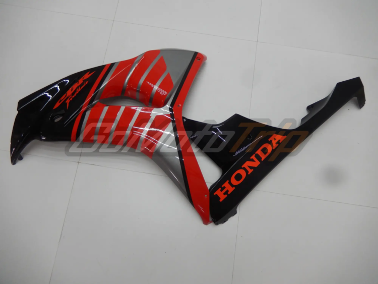 2006 2007 Honda Cbr1000rr Black Gray Hrc Fairing2 10