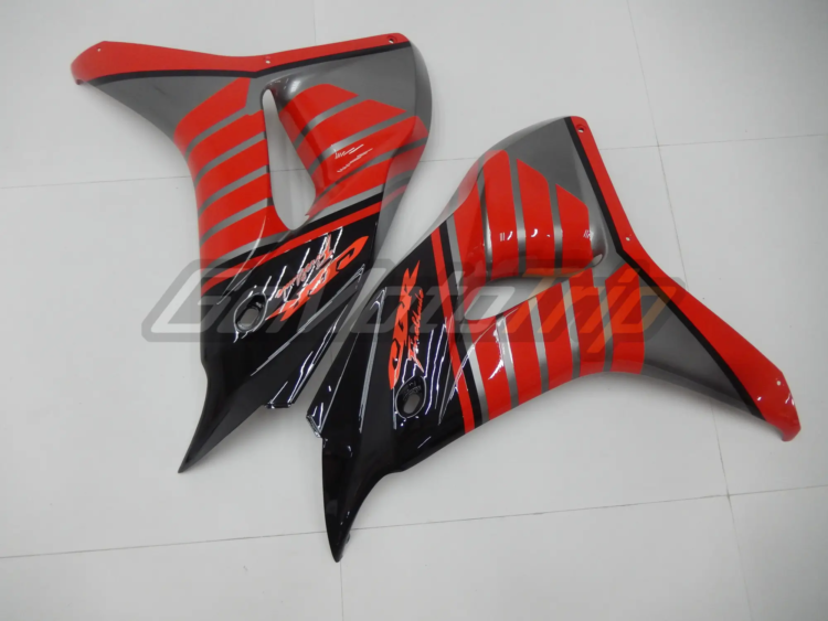 2006 2007 Honda Cbr1000rr Black Gray Hrc Fairing2 12