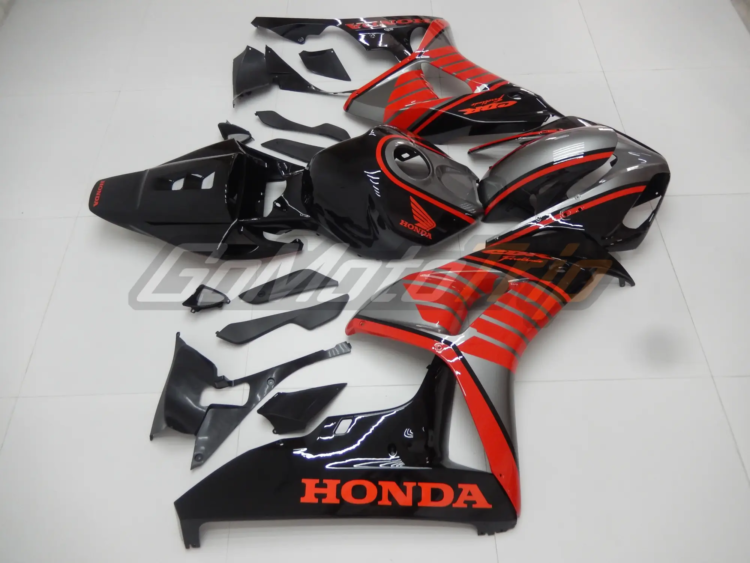 2006 2007 Honda Cbr1000rr Black Gray Hrc Fairing2 5