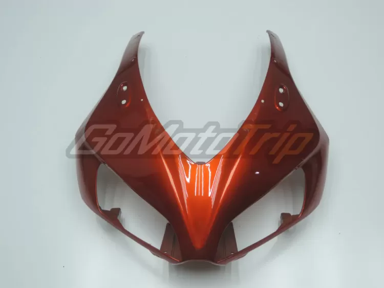 2006 2007 Honda Cbr1000rr Black Orange Fairing 4