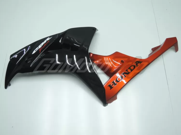 2006 2007 Honda Cbr1000rr Black Orange Fairing 7