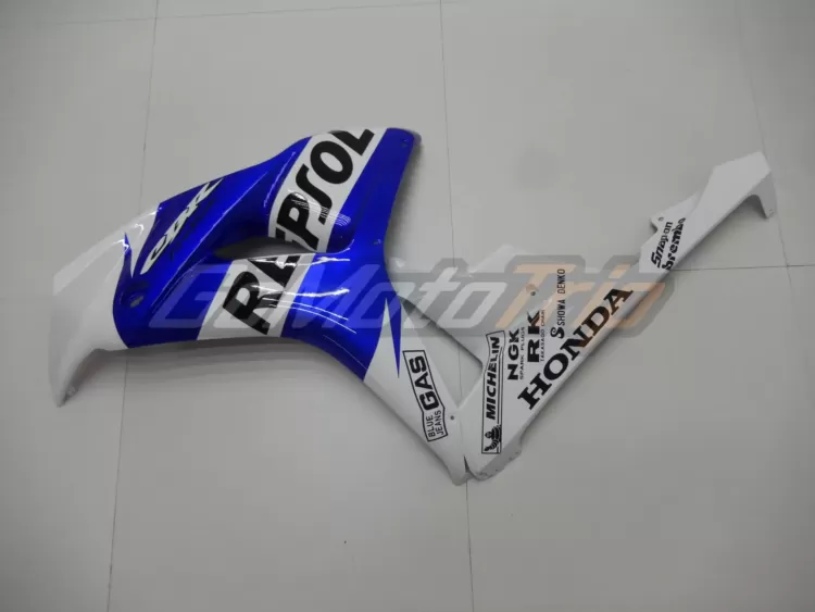 2006 2007 Honda Cbr1000rr Blue White Repsol Fairing 11