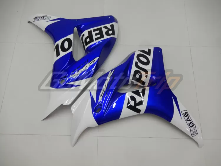 2006 2007 Honda Cbr1000rr Blue White Repsol Fairing 13