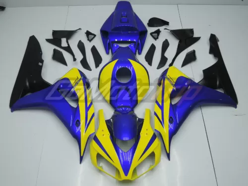 2006 2007 Honda Cbr1000rr Blue Yellow Fairing 1