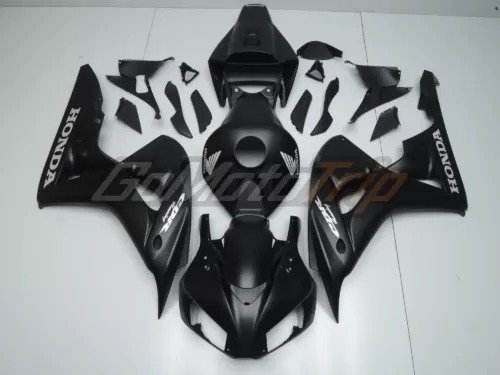 2006 2007 Honda Cbr1000rr Matte Black Fairing 1