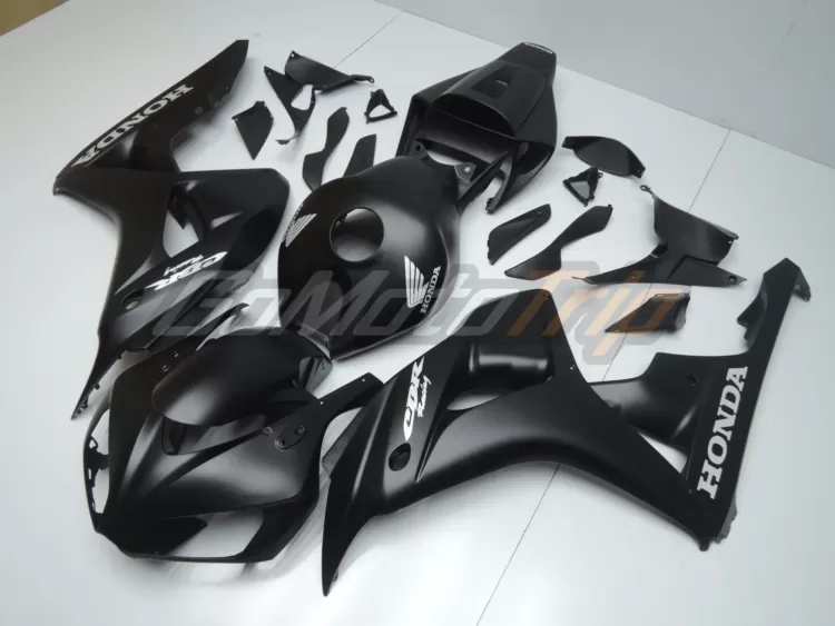 2006 2007 Honda Cbr1000rr Matte Black Fairing 2