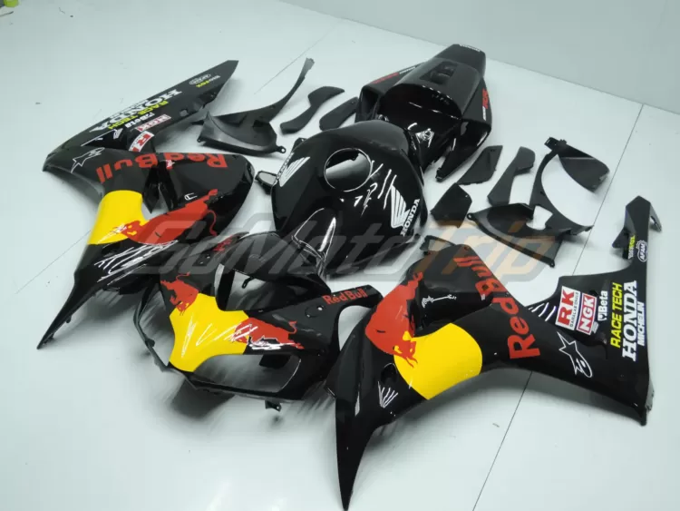 2006 2007 Honda Cbr1000rr Red Bull Fairing 2