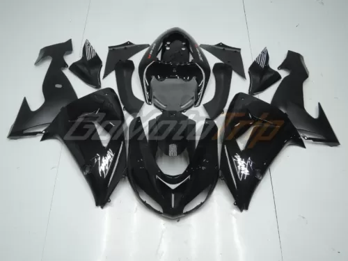 2006 2007 Kawasaki Ninja Zx 10r Black Fairing 1