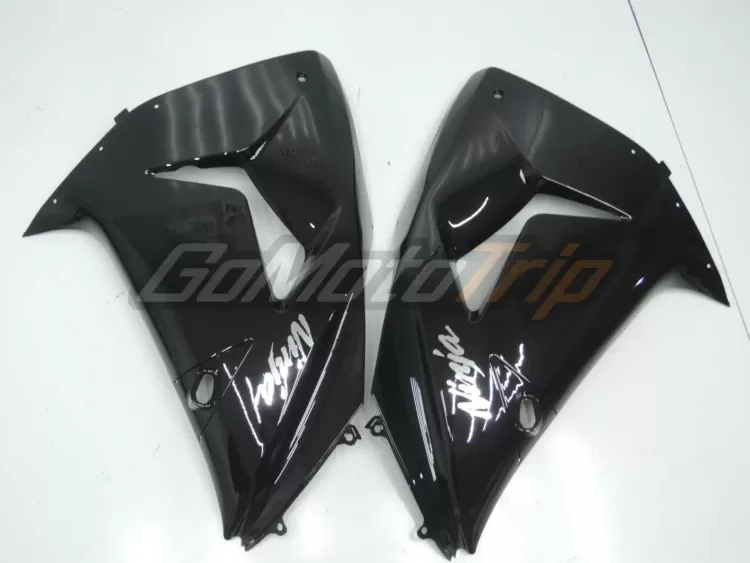 2006 2007 Kawasaki Ninja Zx 10r Black Fairing 10