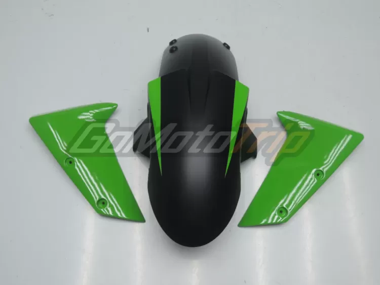 2006 2007 Kawasaki Ninja Zx 10r Black Fairing2 8