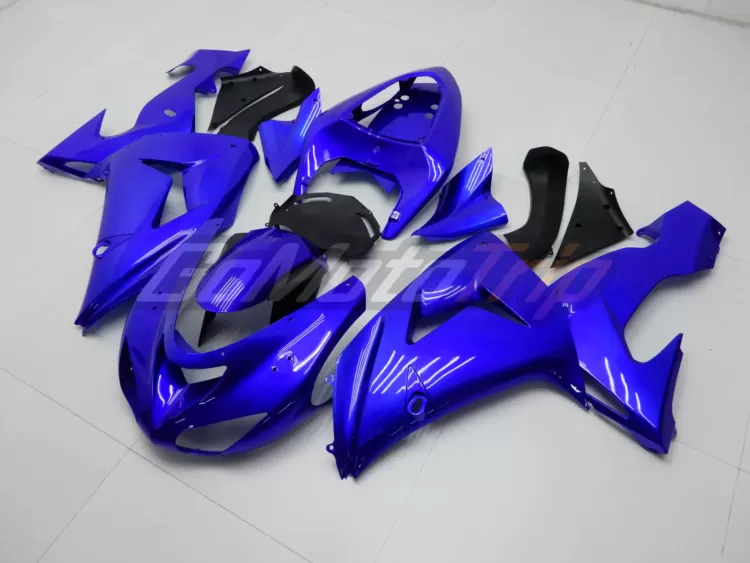 2006 2007 Kawasaki Ninja Zx 10r Blue Fairing 2