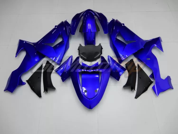 2006 2007 Kawasaki Ninja Zx 10r Blue Fairing 4