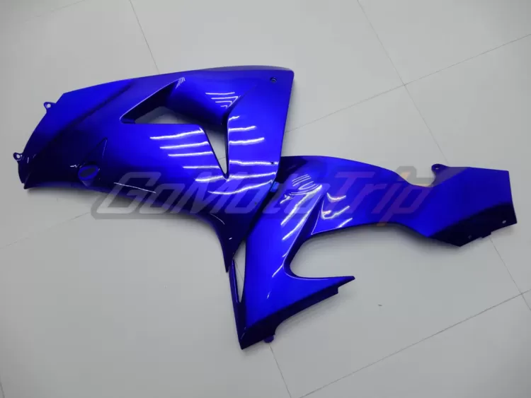 2006 2007 Kawasaki Ninja Zx 10r Blue Fairing 7