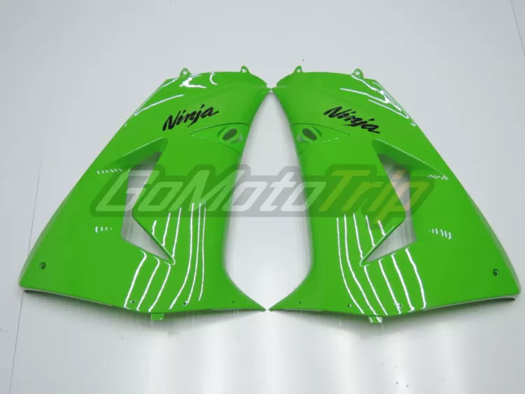 2006 2007 Kawasaki Ninja Zx 10r Green Fairing 9