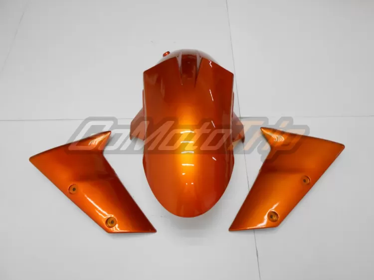 2006 2007 Kawasaki Ninja Zx 10r Orange Fairing 8