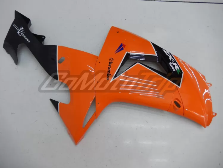 2006 2007 Kawasaki Ninja Zx 10r Orange Fairing2 9