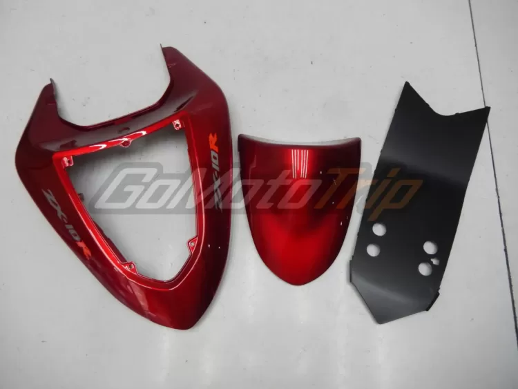 2006 2007 Kawasaki Ninja Zx 10r Red Fairing 14