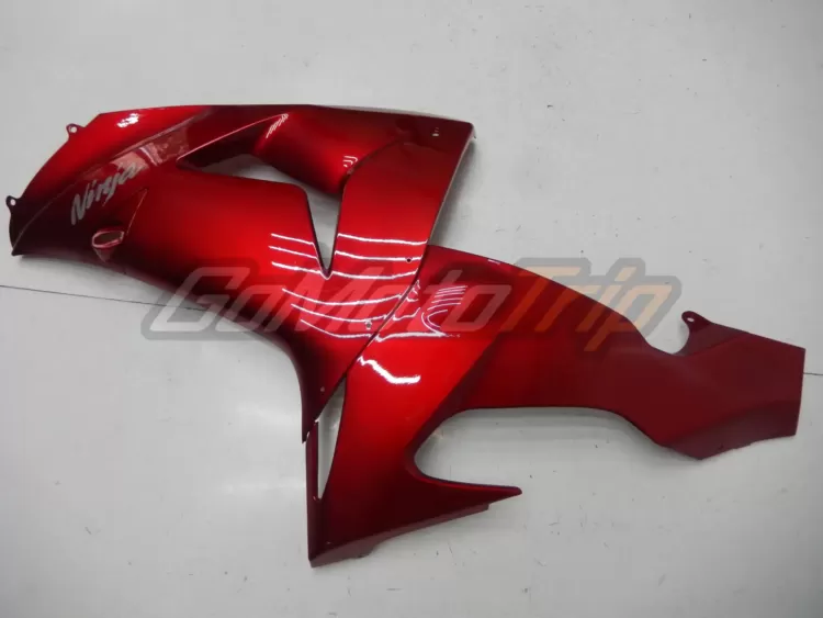 2006 2007 Kawasaki Ninja Zx 10r Red Fairing 7