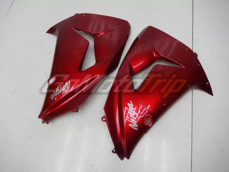 2006 2007 Kawasaki Ninja Zx 10r Red Fairing 9