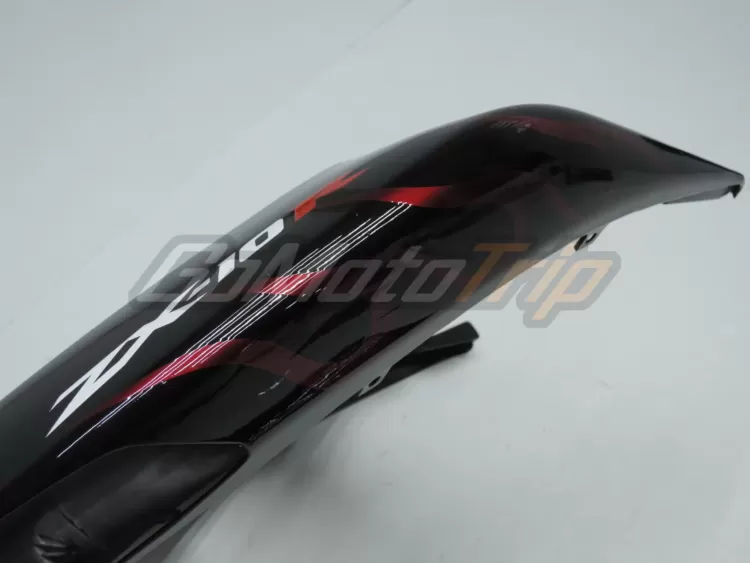 2006 2007 Kawasaki Ninja Zx 10r Red Flame Fairing 14