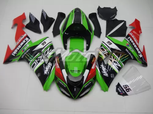 2006 2007 Kawasaki Ninja Zx 10r Wsbk 2017 Replica Fairing 1