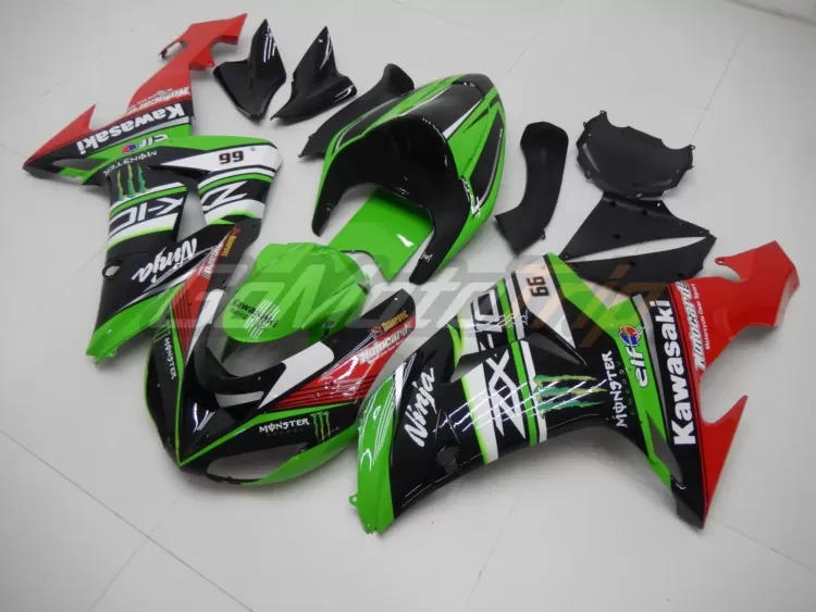 2006 2007 Kawasaki Ninja Zx 10r Wsbk 2017 Replica Fairing 2