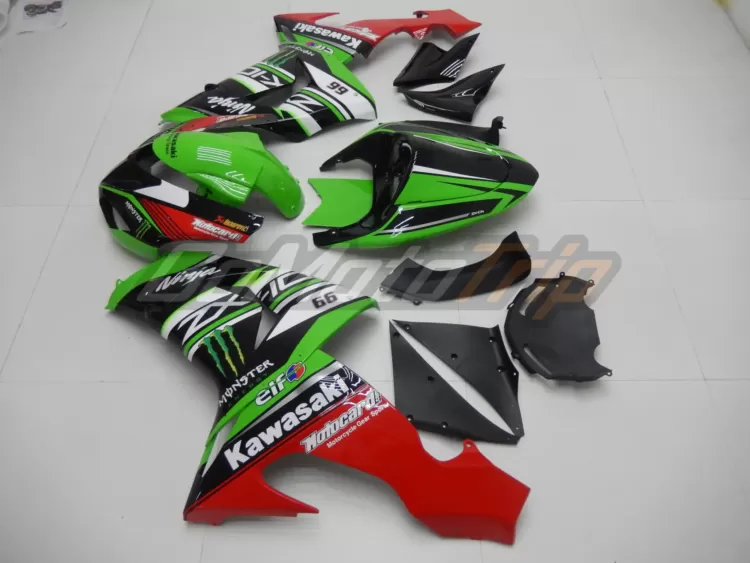 2006 2007 Kawasaki Ninja Zx 10r Wsbk 2017 Replica Fairing 4