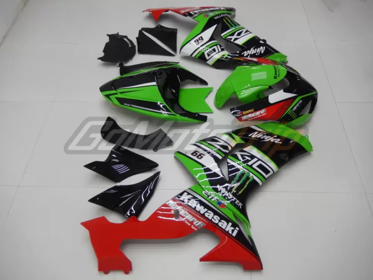 2006 2007 Kawasaki Ninja Zx 10r Wsbk 2017 Replica Fairing 5