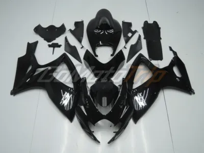 2006 2007 Suzuki K6 Black Fairing2 1