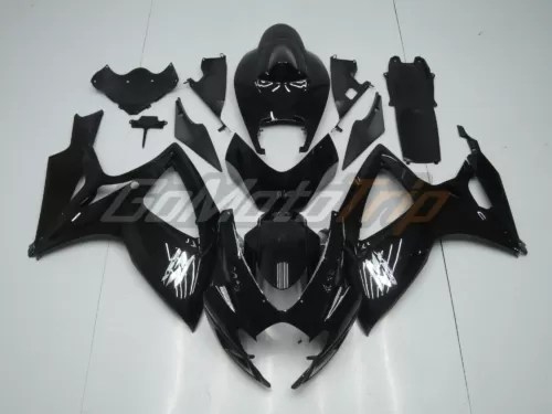 2006 2007 Suzuki K6 Black Fairing2 1