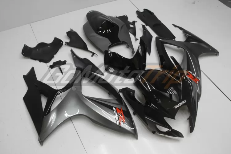 2006 2007 Suzuki K6 Black Gray Fairing 3