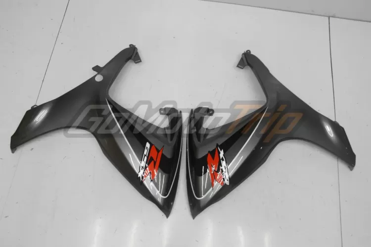 2006 2007 Suzuki K6 Black Gray Fairing 7