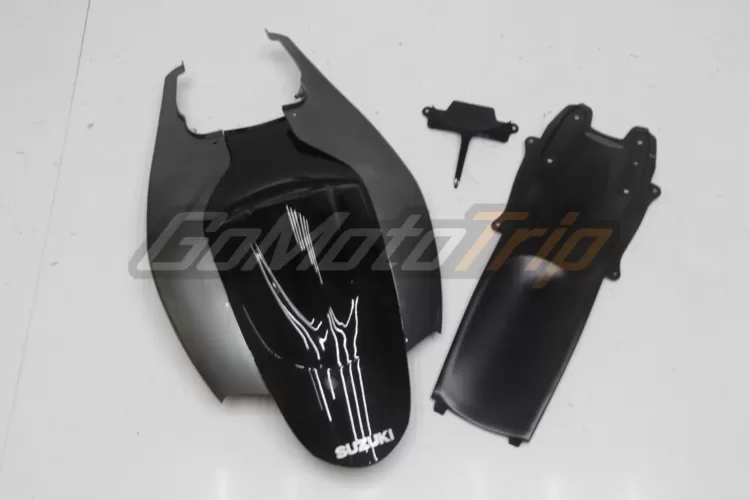 2006 2007 Suzuki K6 Black Gray Fairing 9