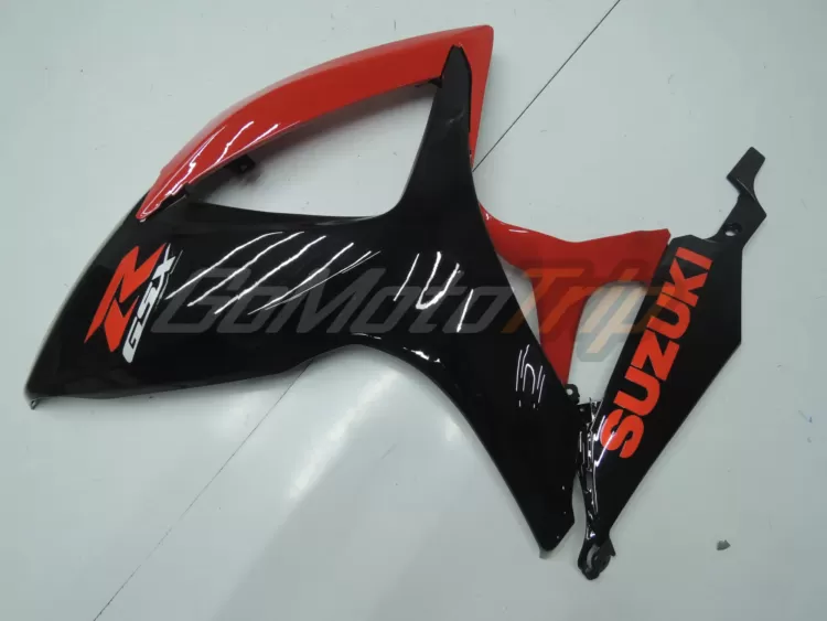 2006 2007 Suzuki K6 Black Red Fairing4 7