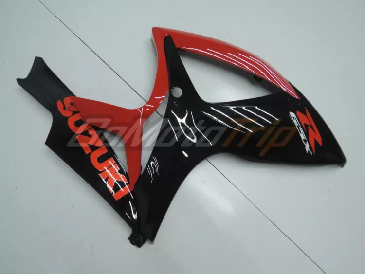 2006 2007 Suzuki K6 Black Red Fairing4 8