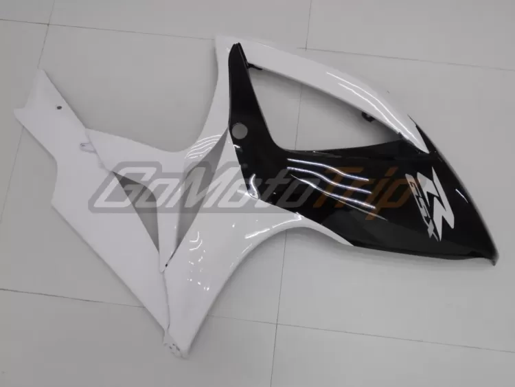 2006 2007 Suzuki K6 Black White Fairing2 9