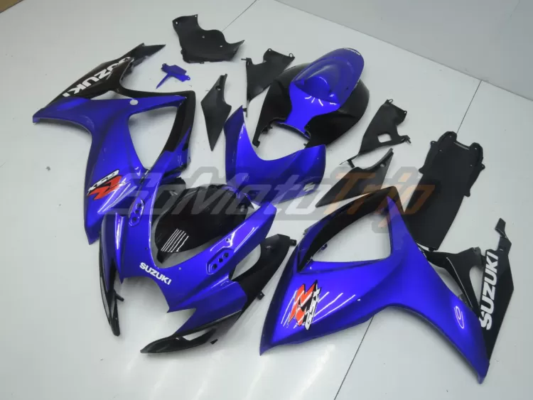 2006 2007 Suzuki K6 Blue Black Fairing3 2