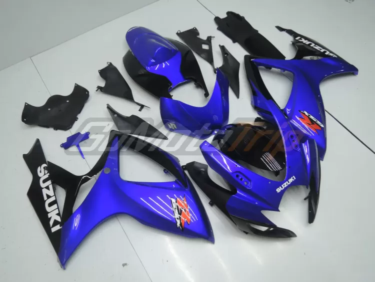 2006 2007 Suzuki K6 Blue Black Fairing3 3