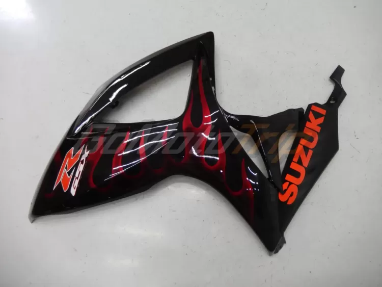 2006 2007 Suzuki K6 Blue Red Flame Fairing 11