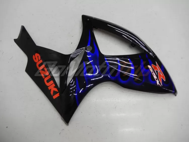 2006 2007 Suzuki K6 Blue Red Flame Fairing 12