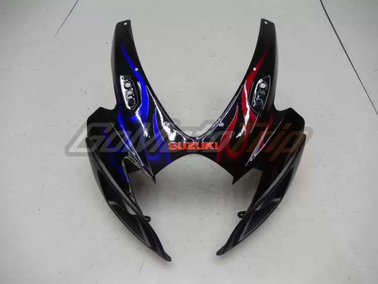 2006 2007 Suzuki K6 Blue Red Flame Fairing 5