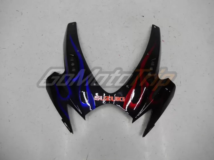 2006 2007 Suzuki K6 Blue Red Flame Fairing 7