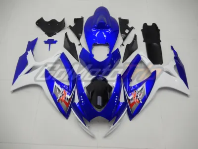 2006 2007 Suzuki K6 Blue White Fairing3 1