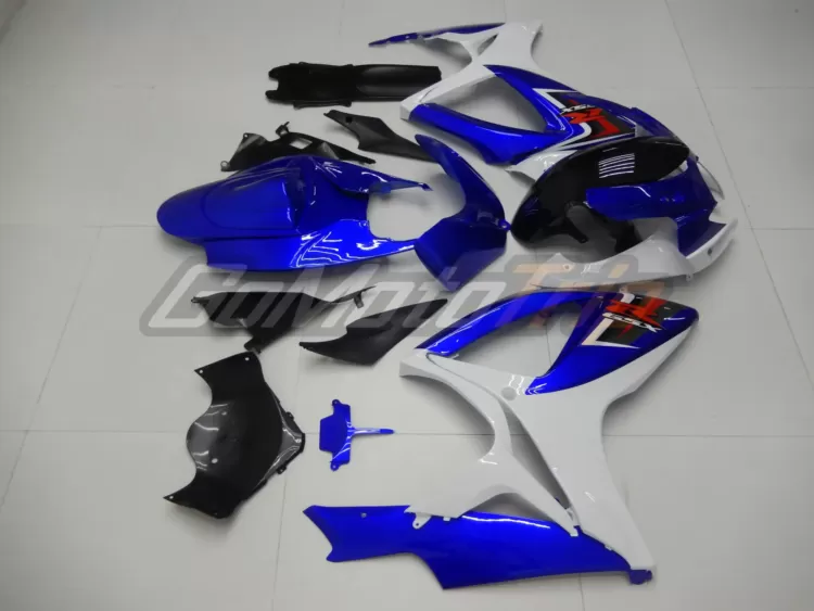 2006 2007 Suzuki K6 Blue White Fairing3 5