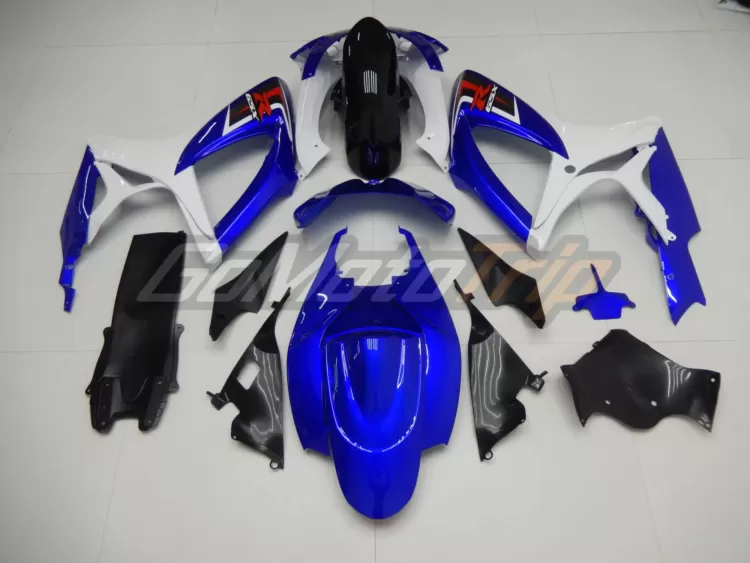 2006 2007 Suzuki K6 Blue White Fairing3 6