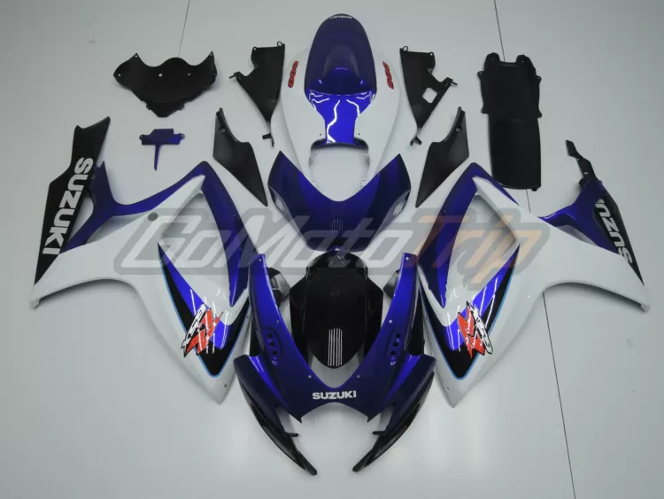 2006 2007 Suzuki K6 Blue White Fairing4 1