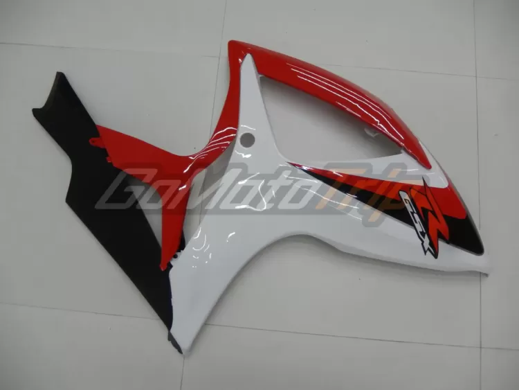 2006 2007 Suzuki K6 Red White Fairing 11