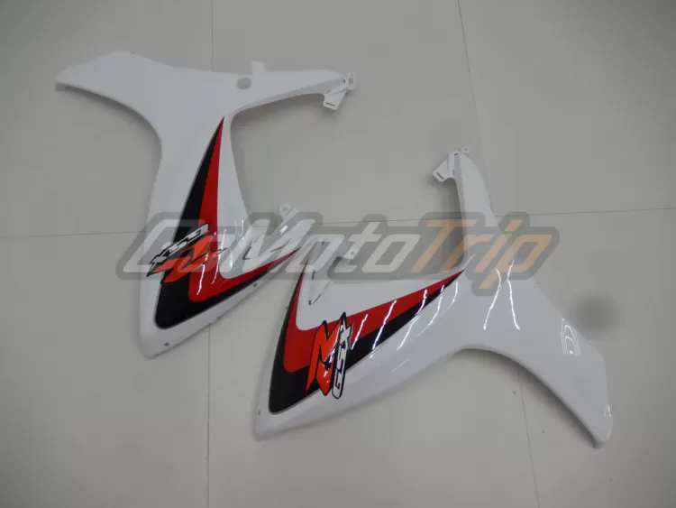 2006 2007 Suzuki K6 Red White Fairing 12