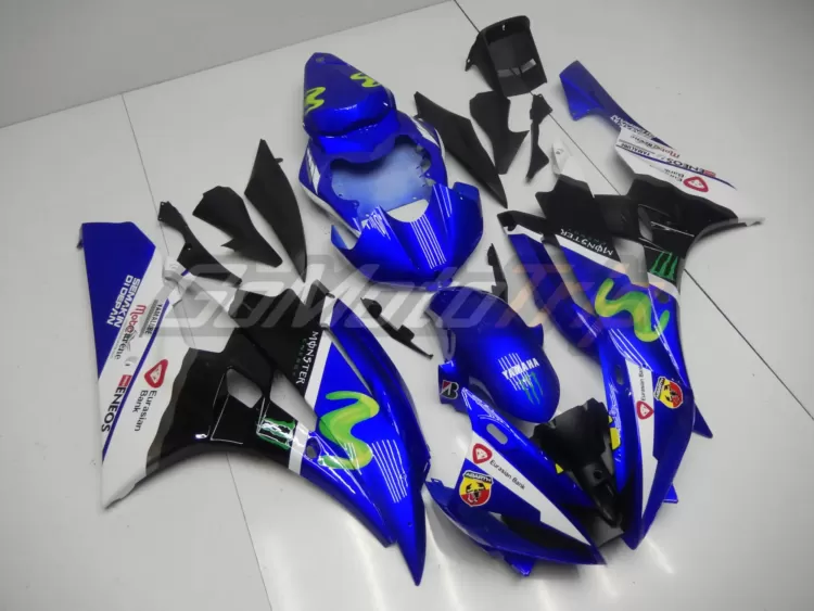 2006 2007 Yamaha R6 Yzr M1 2015 Motogp Livery Fairing 3