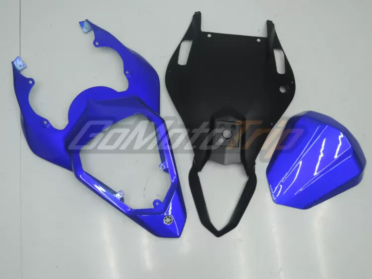 2006 2007 Yamaha Yzf R6 Black Blue Fairing 13